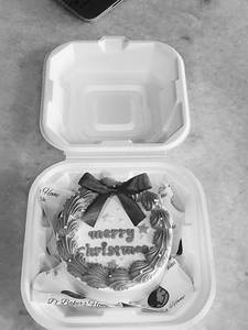 Christmas Bento Cake [200-250 Gms]