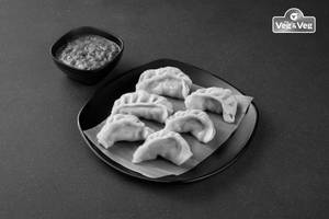 Corn And Cheese Momos (steam 6 Pcs)