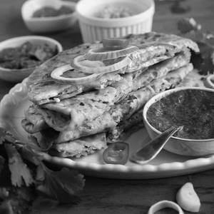 Paneer Stuffed Paratha