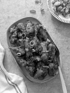 Baby corn manchurian