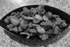 Mushroom Chilli Dry