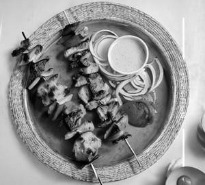Local chicken kebab