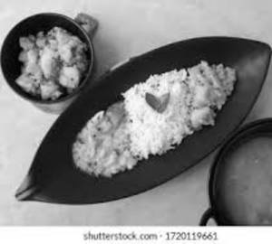 Dal, Chawal & Dry Curry Combo