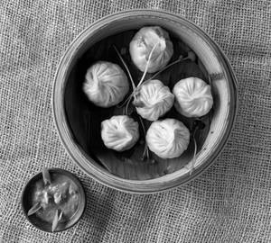 Fire Roasted Corn And Garlic Dim Sum