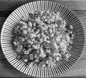 Corn Chat ( Mix Fruit & Veges )