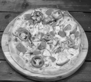 Green veg pizza