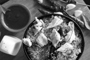 Schezwan Chicken Rice