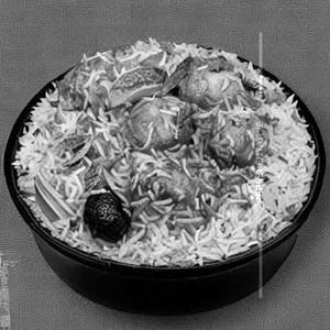 Mixed vegetable dum biryani