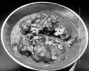 Chili chicken gravy