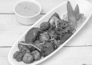 Achari Mushroom Tikka