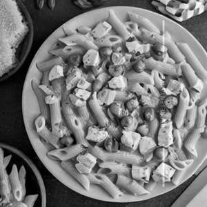 Chicken Loaded Cheese Pasta (Penne)
