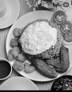 Special non veg fried rice combo  (pork)