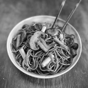 Mushroom Noodles