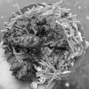 Veg Manchurian Bhel