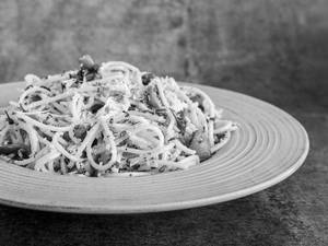 Mushroom Aglio Olio Pasta
