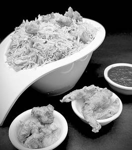 Mixed Fried Rice (chicken + Prawns)
