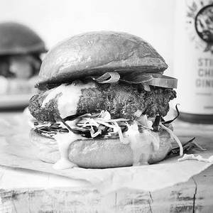 Chicken Garlic  Burger