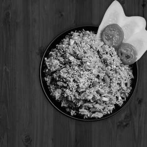 Chicken schezwan fried rice