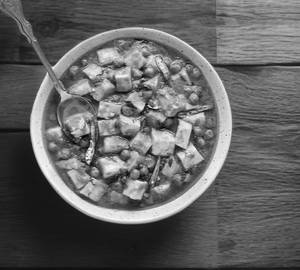 Matar paneer [6 pieces]