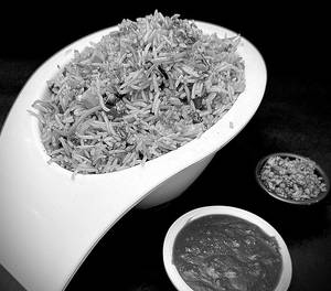 Veg Burnt Garlic Rice