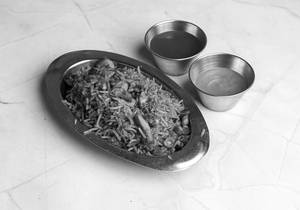 Schezwan Mushroom Fried Rice