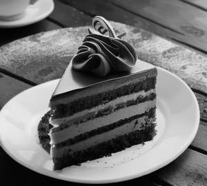Chocolate rich cream pastry