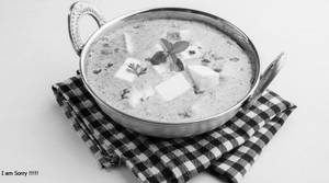 Shahi Paneer White Gravy (100% Restaurant Menu Price)