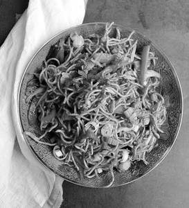 Veg Chilli Schezwan Noodles