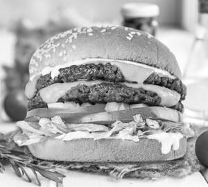 Double cheese burger