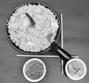 Chicken Singapore Rice