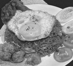Special non veg fried rice combo  (chicken)