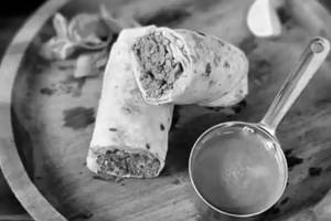 Chicken Seekh Kabab Roll