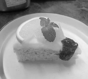 Orange Blossom Cake Slice