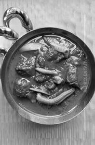 Mutton curry.
