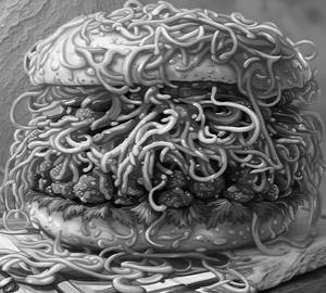 Chinese burger
