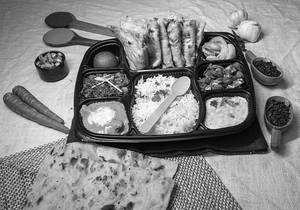 Veg Supreme Thali - Chole