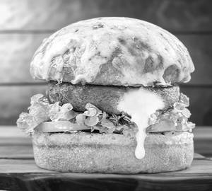 Cheese burst burger