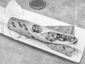 Soya Afghani Chaap Roll