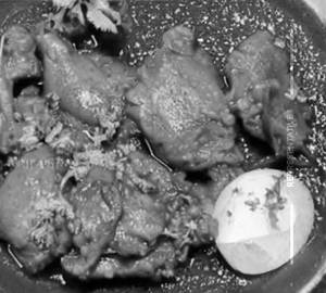 Chicken do pyaza                                                                     