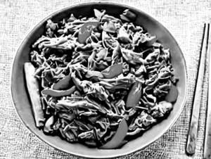 Shredded Chicken Black Pepper Sauce