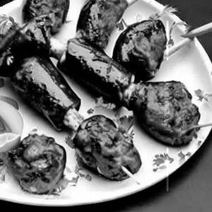Mushroom Stuffed Kebab