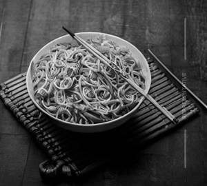 Hakka noodles [prawns]