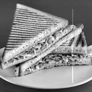 Veg Cheese Double Club Sandwich