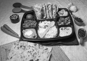 Veg Supreme Thali - Rajma