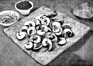 Mushroom Black Pepper Fry