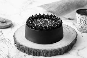 Eggless Belgian Chocolate Cake
