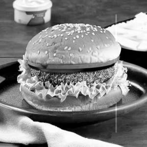 Veg cheesy burger
