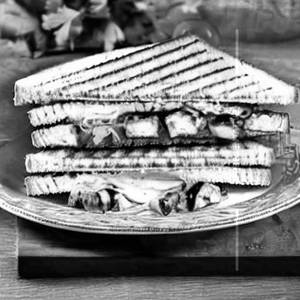 Mushroom Paneer Sandwich