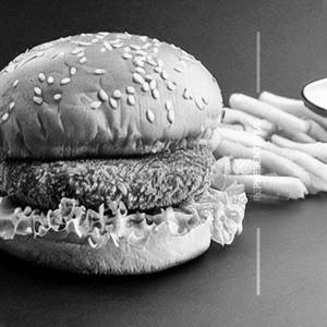Chicken burger                                                                                    