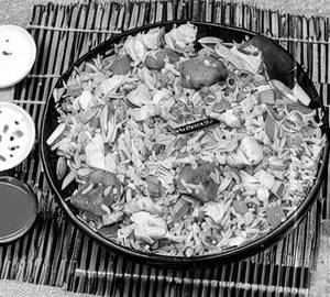 Szechuan chicken fried rice
